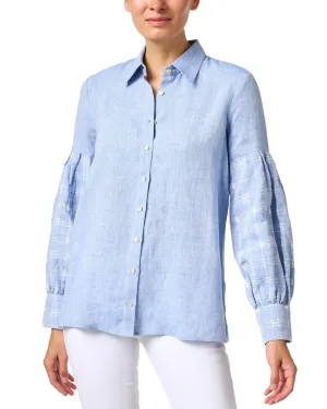120% Lino Linen Chambray Shirt