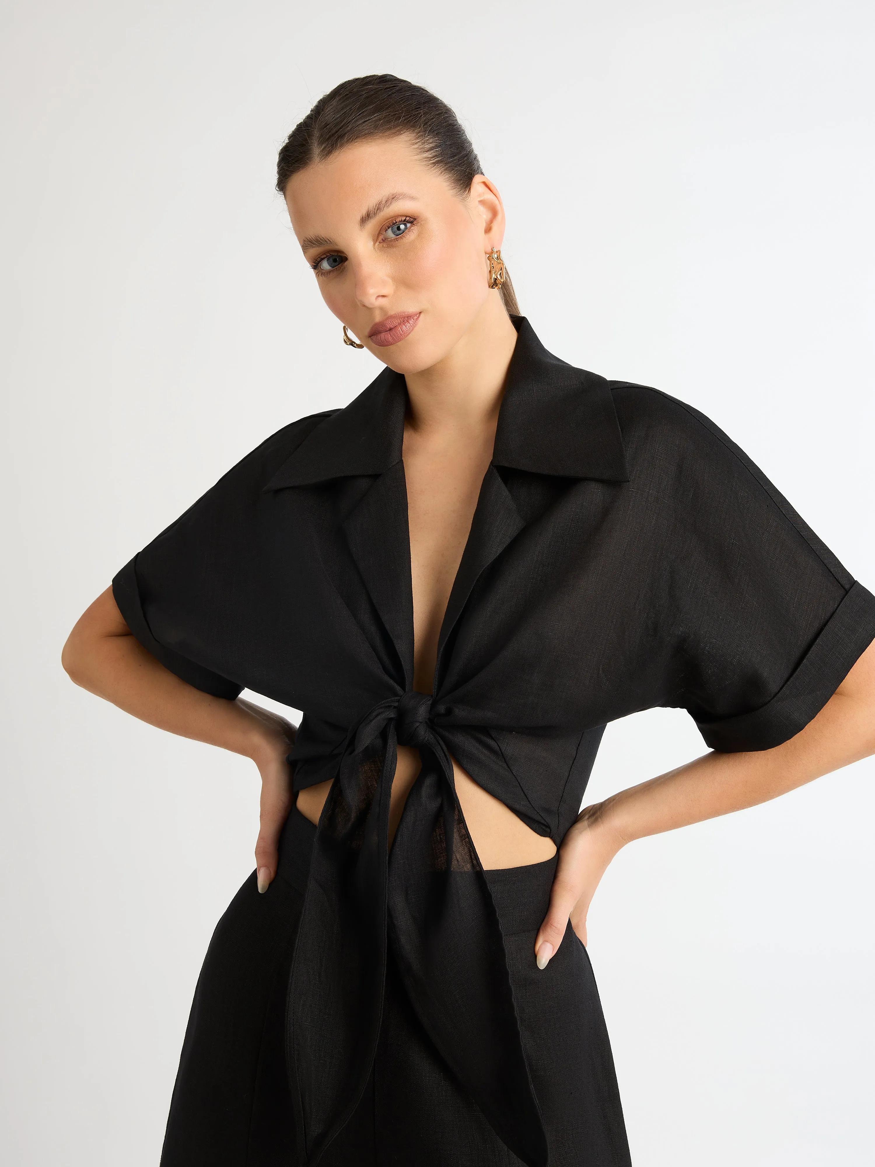 ALLURE LINEN SHIRT
