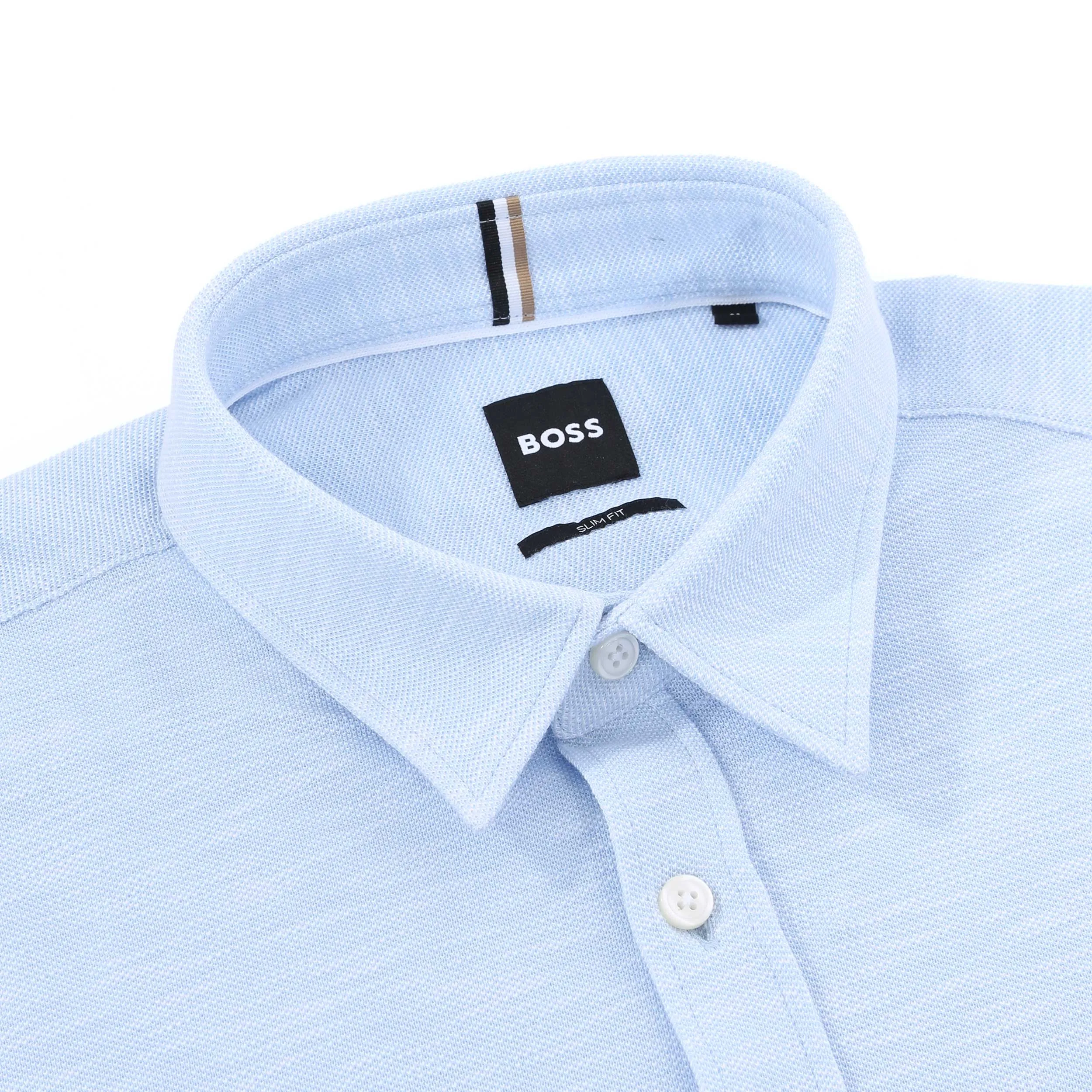 BOSS S Roan Kent SH C1 233 Shirt in Light Blue