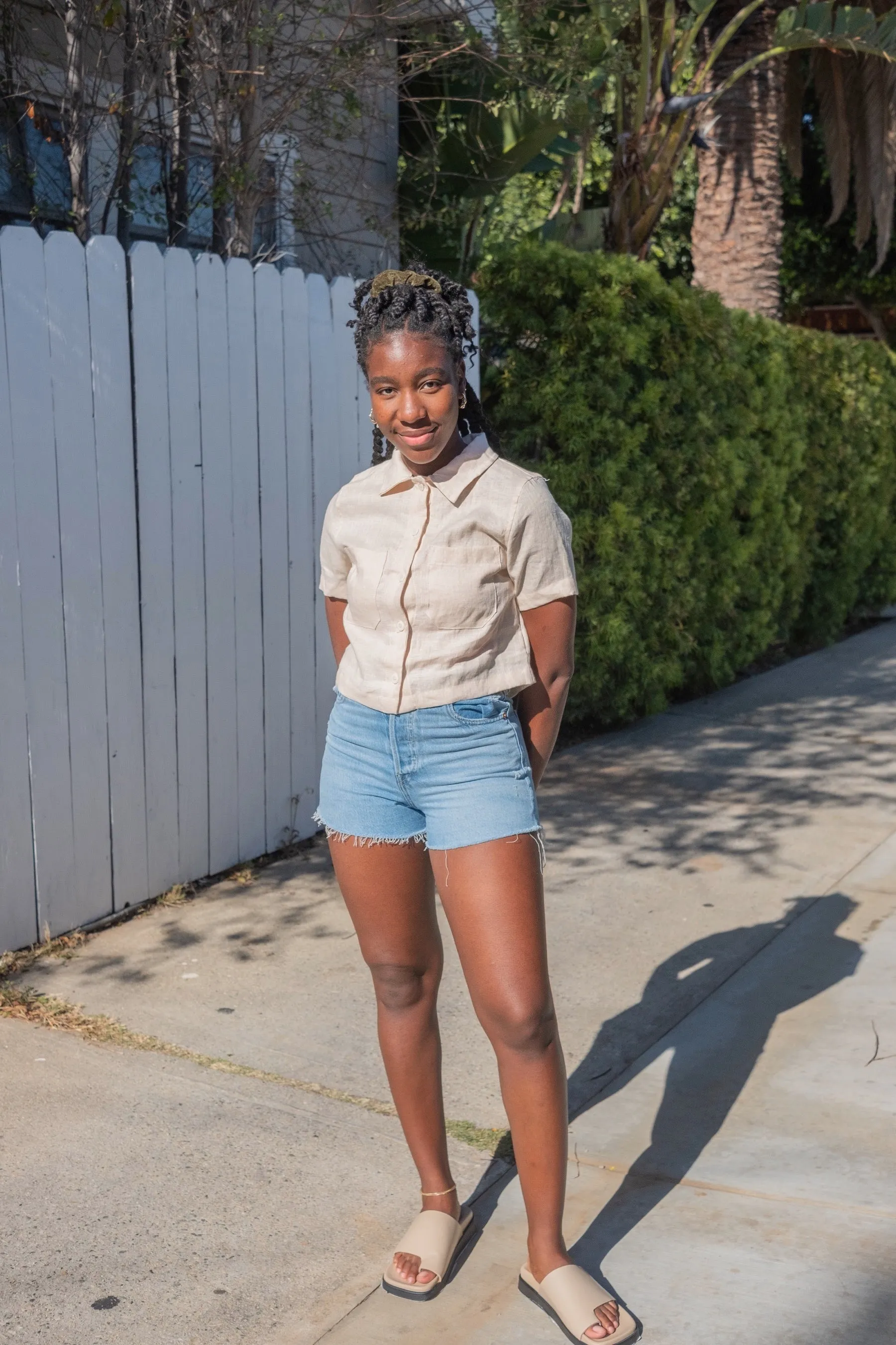 Cereal Linen Safari Shirt