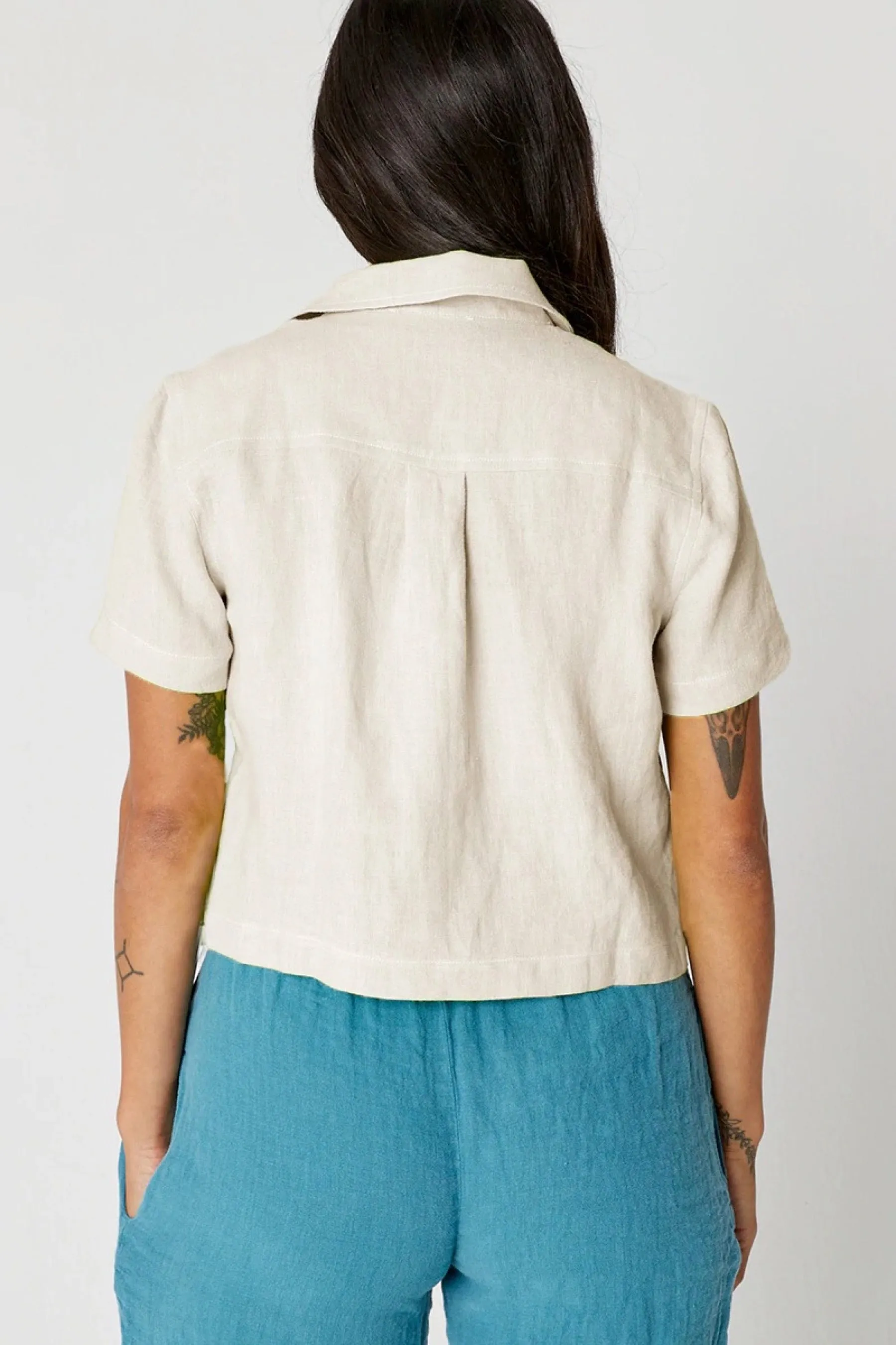 Cereal Linen Safari Shirt
