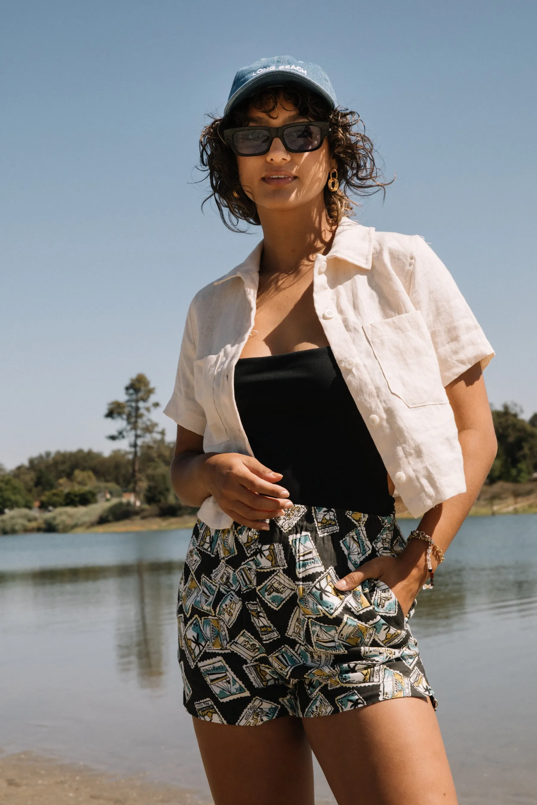 Cereal Linen Safari Shirt