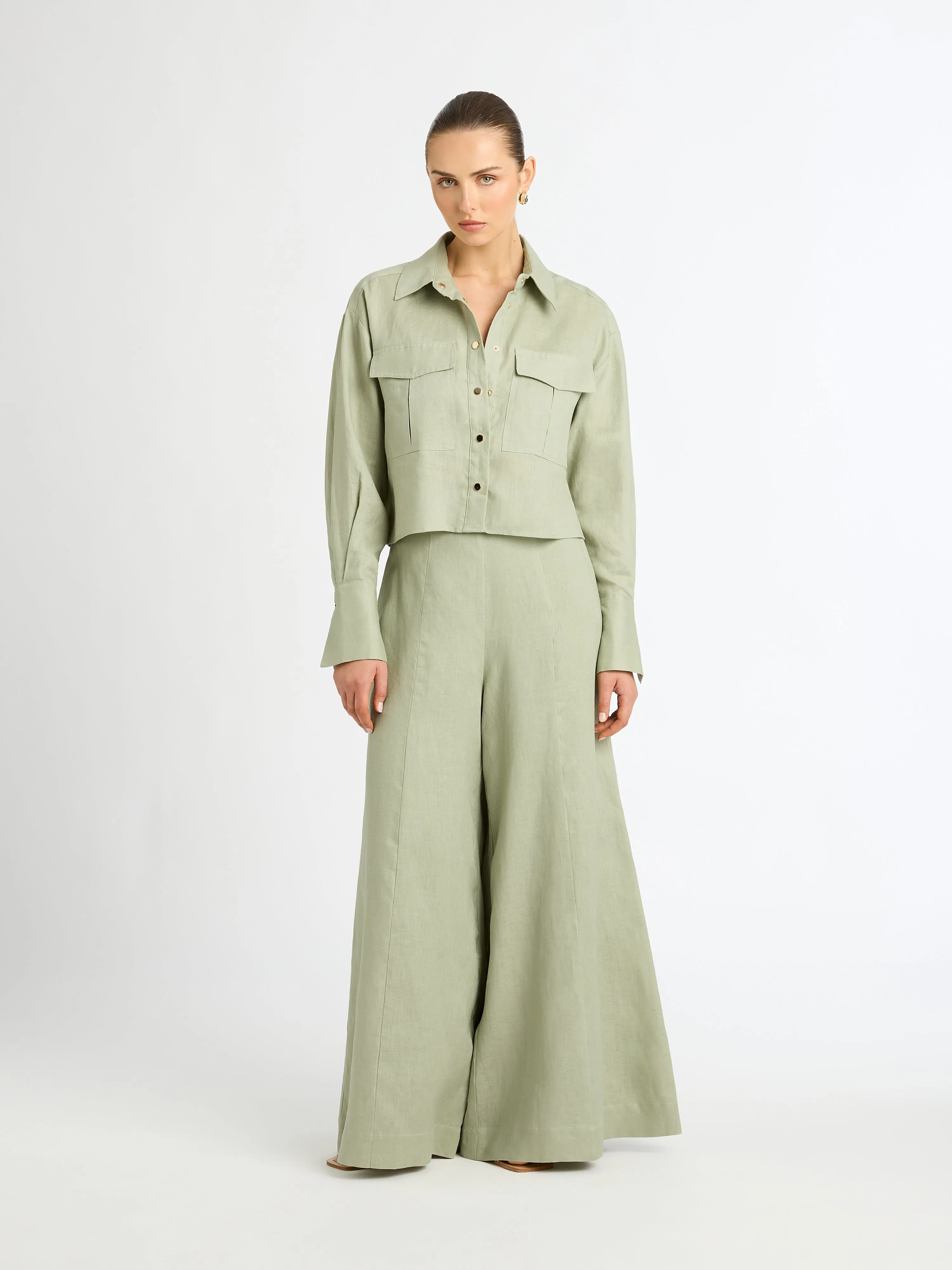 COASTAL LINEN SHIRT