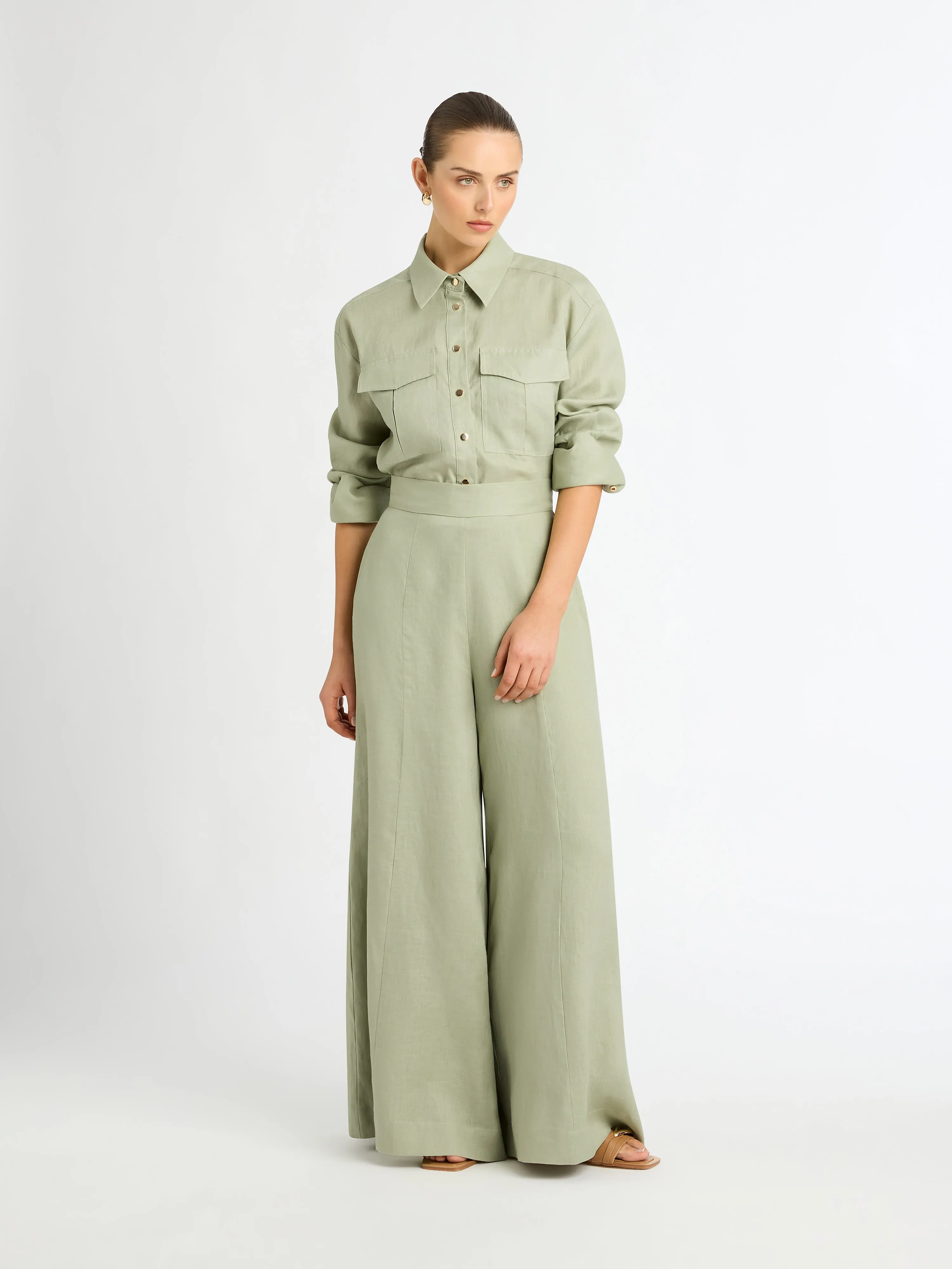 COASTAL LINEN SHIRT
