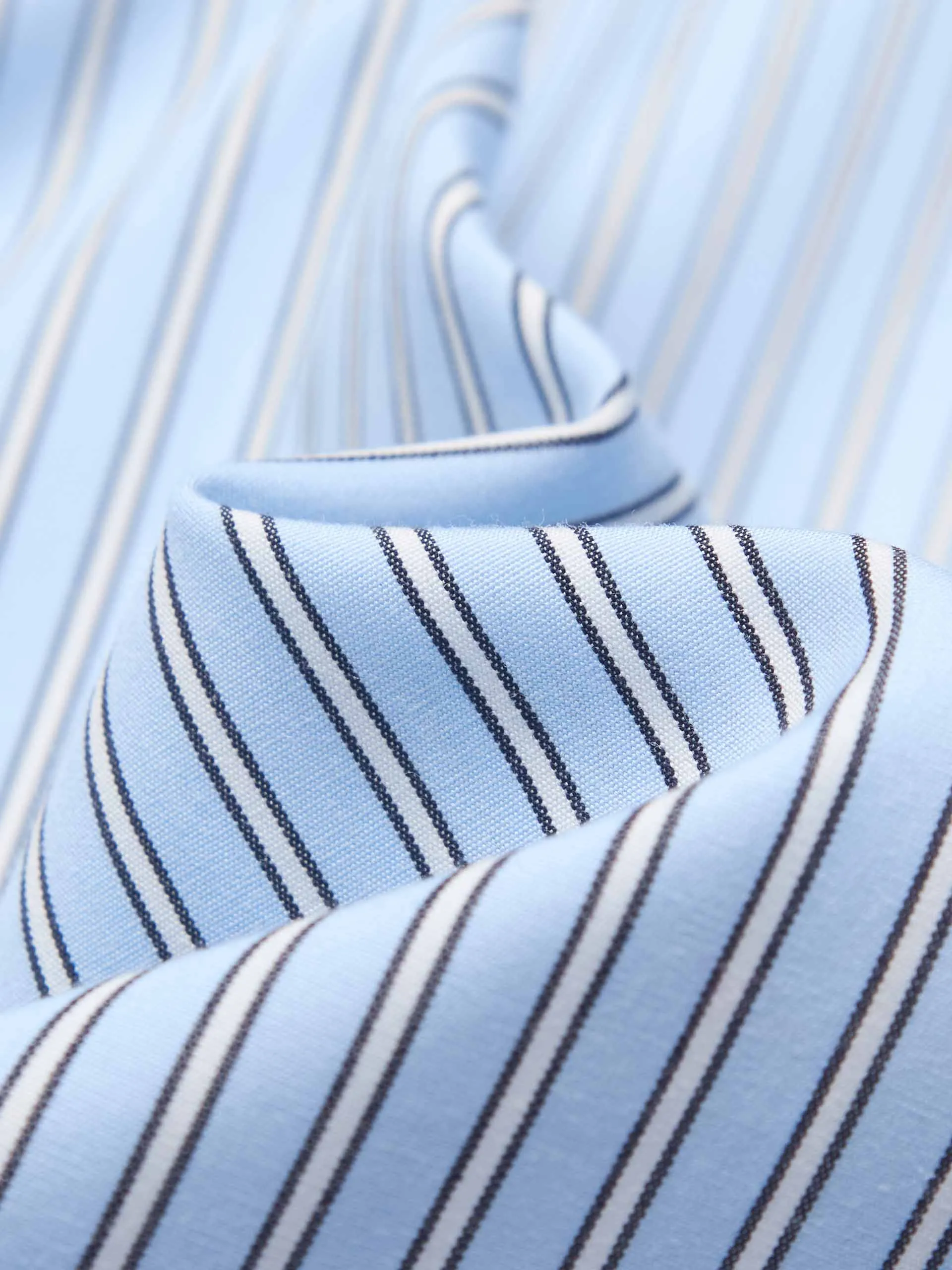 Deconstructed Striped Shirt