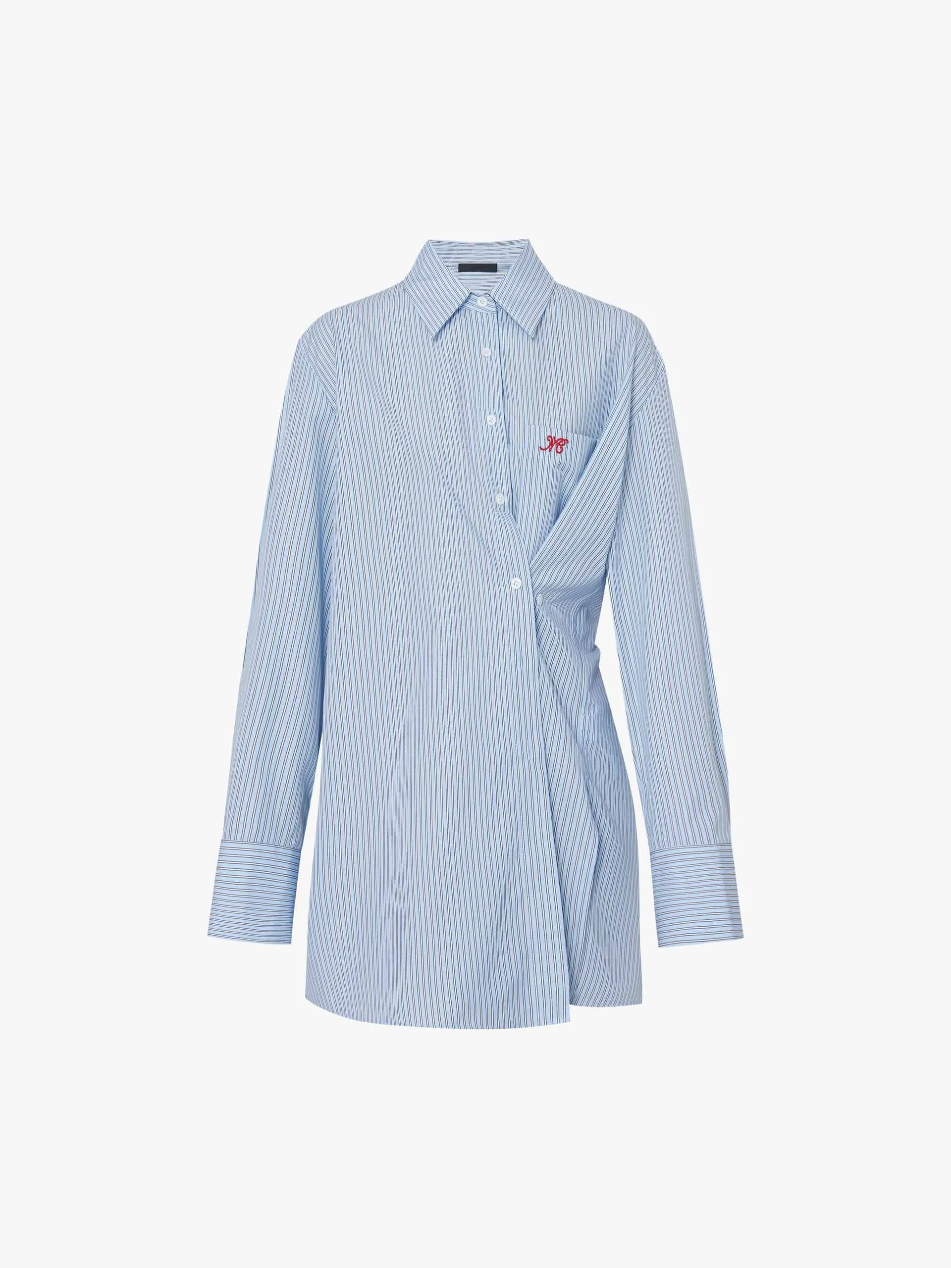 Deconstructed Striped Shirt