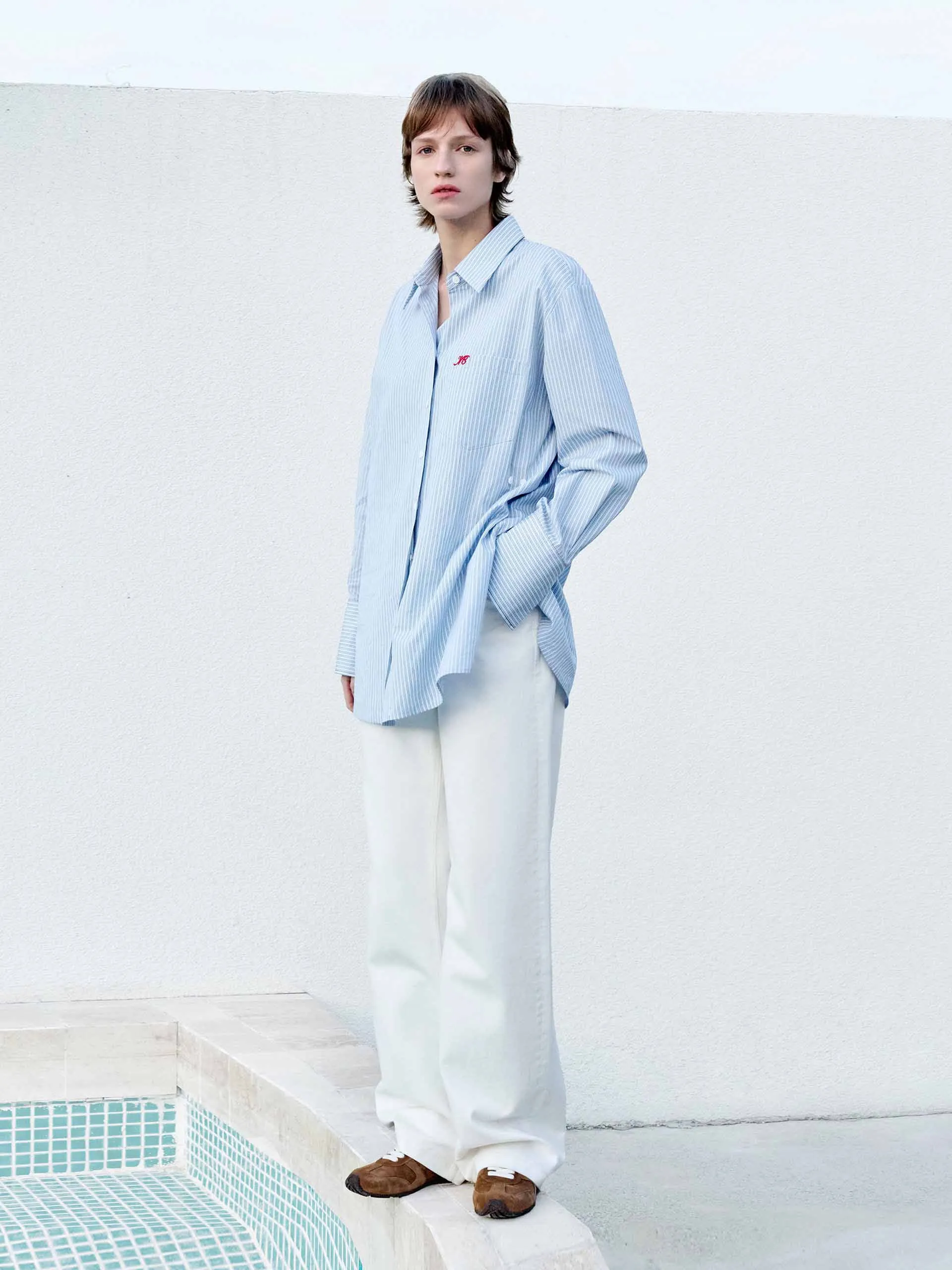Deconstructed Striped Shirt
