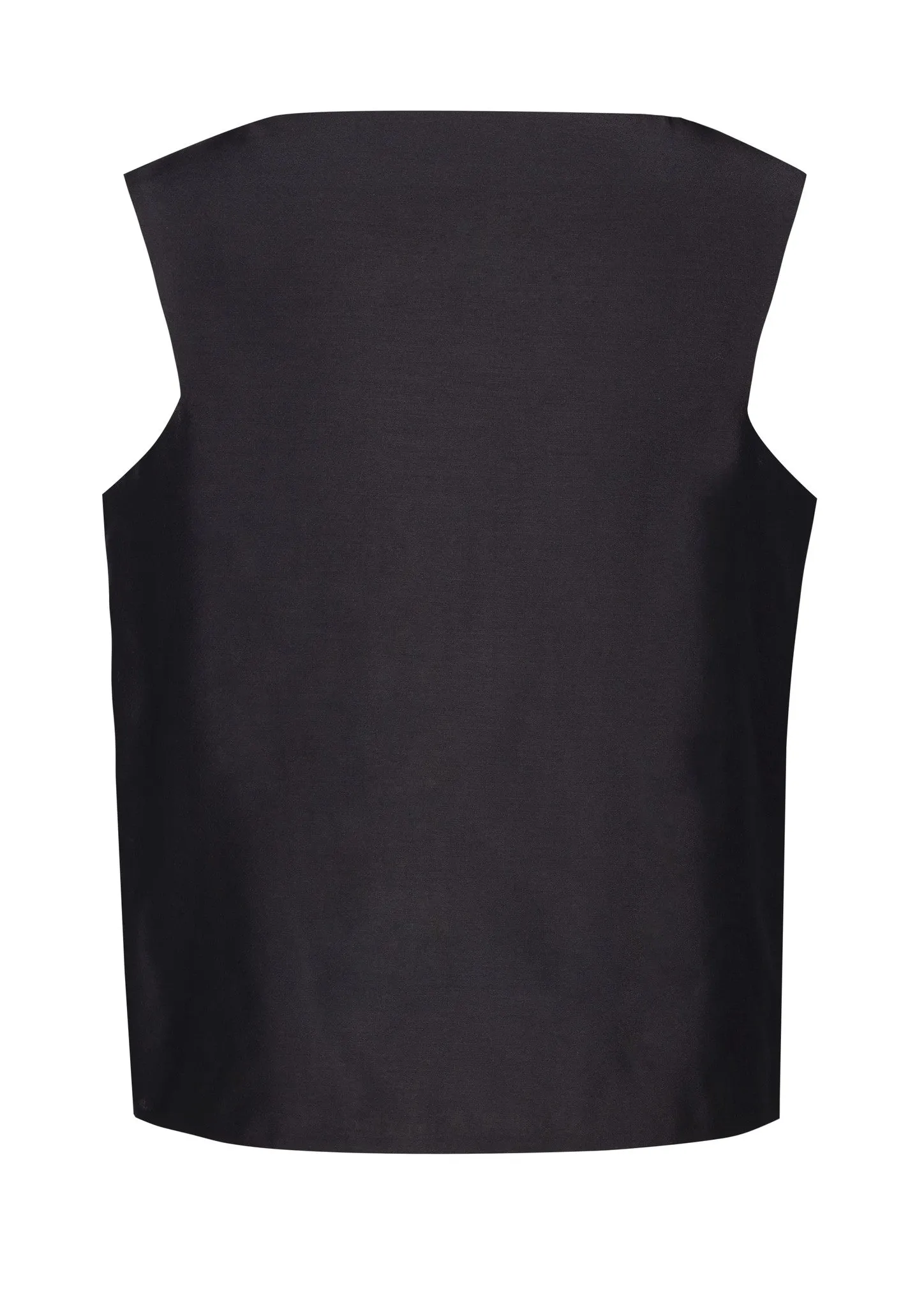 Double cloth silk top