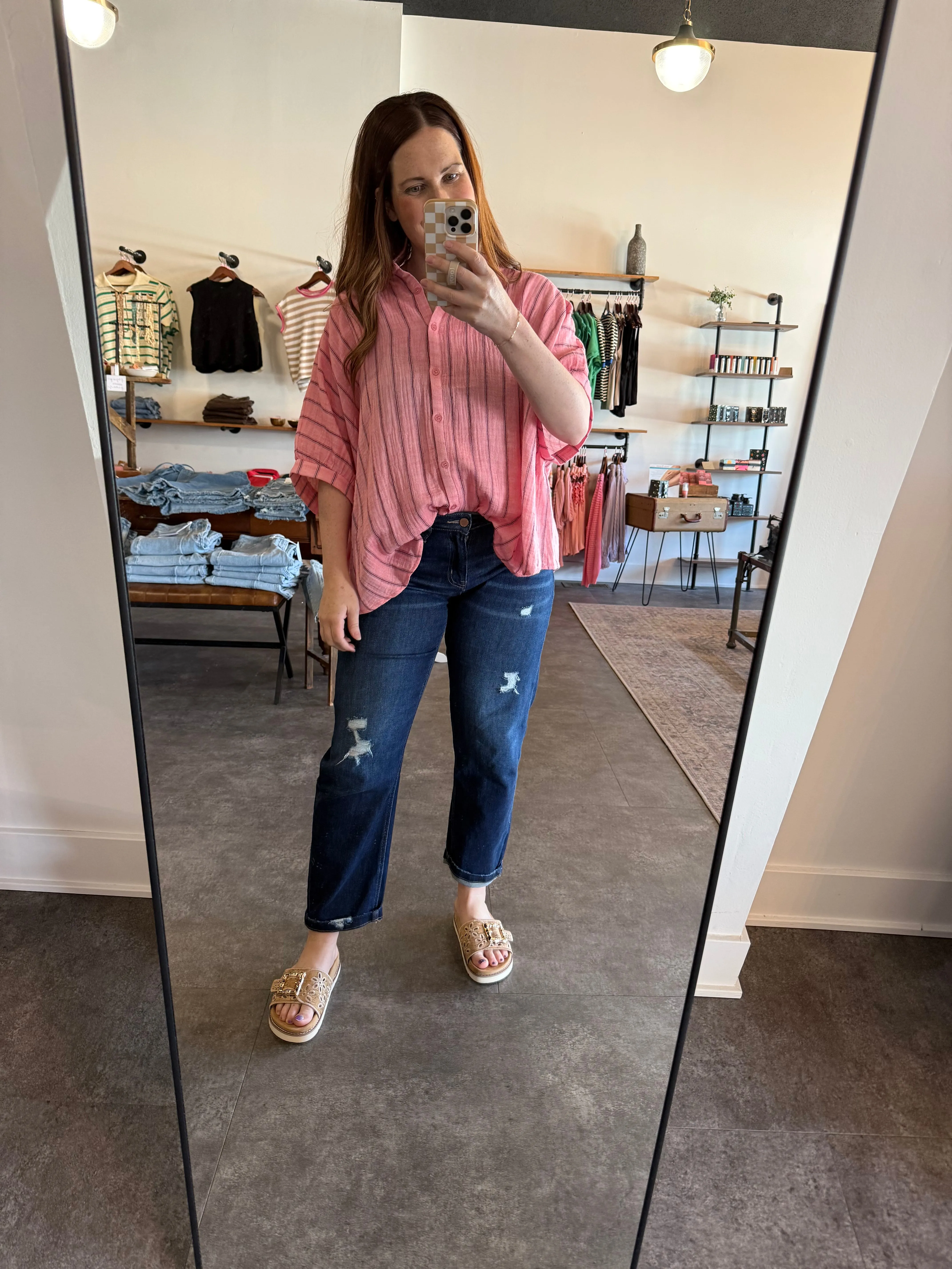 Easy Breezy Shirt Pink