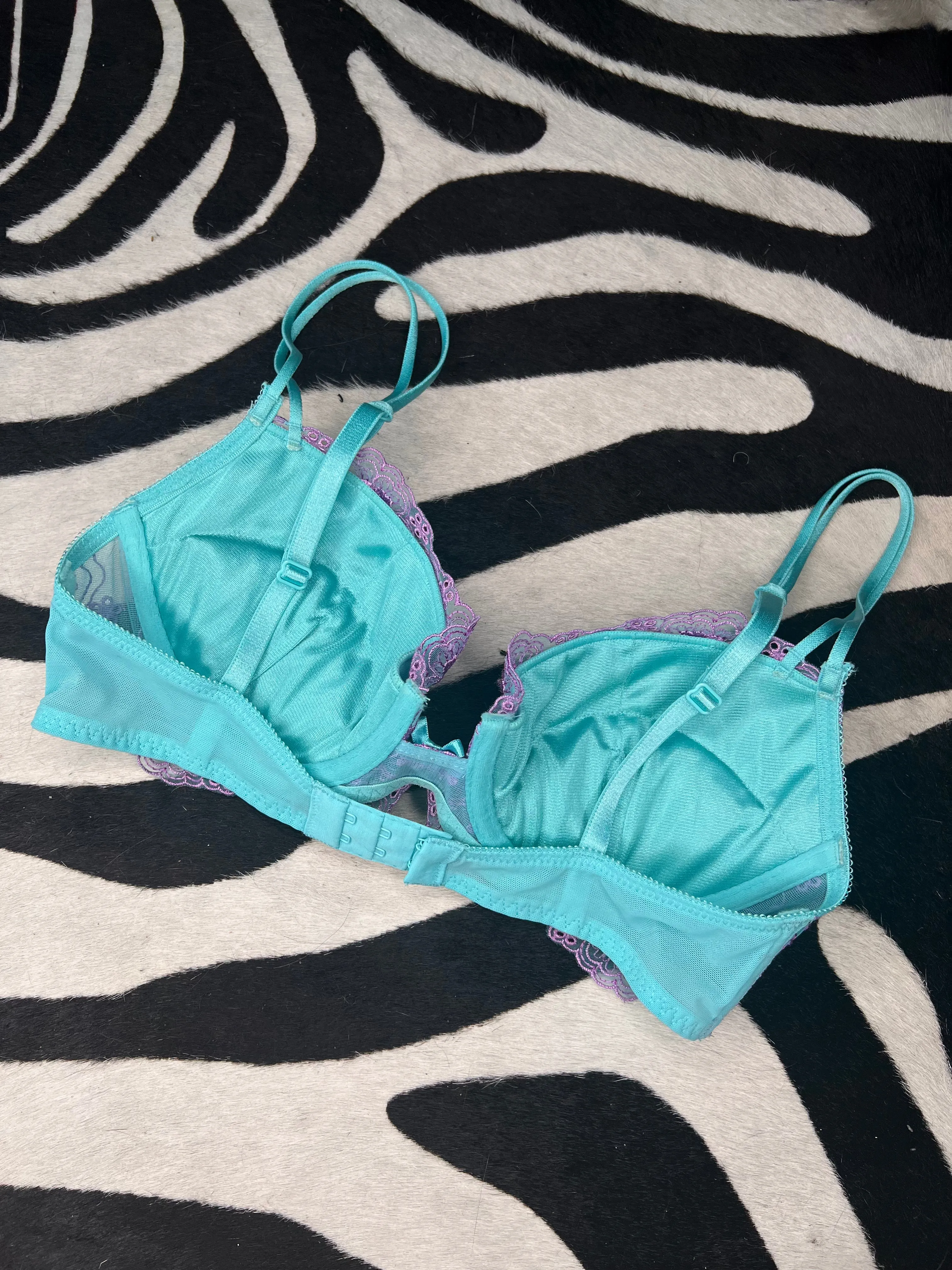 Floral Embroidered Bra
