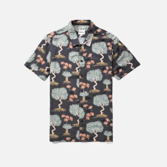 Floral SS Shirt (Black)