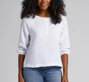 Fraya Henley Blouse