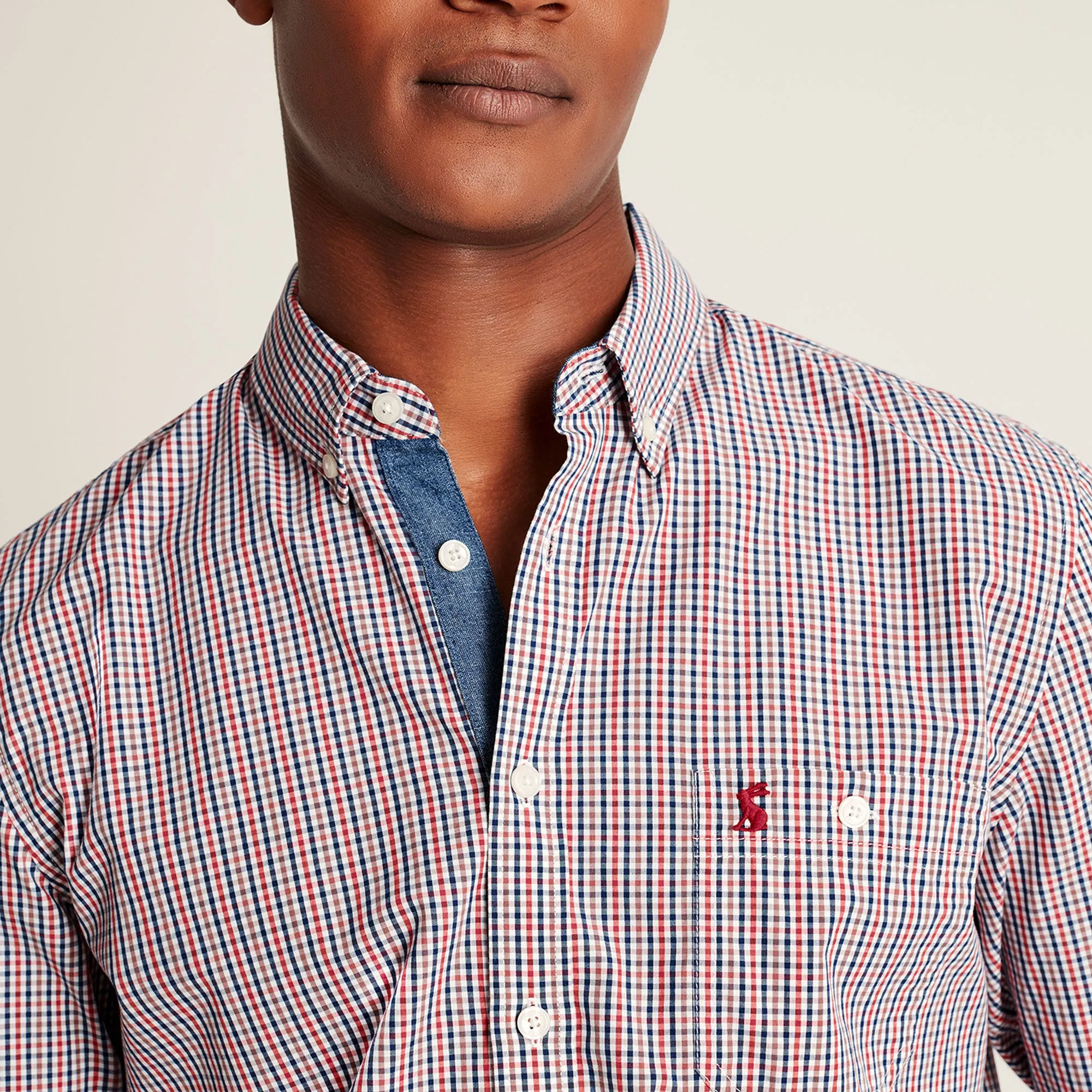 Joules Mens Abbott Long Sleeve Classic Poplin Shirt