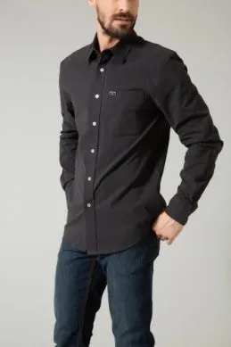 Kimes Ranch Men's Linville Long Sleeve Western Button Down Shirt in Black