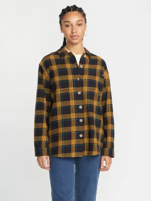 Oversize Me Flannel - Black