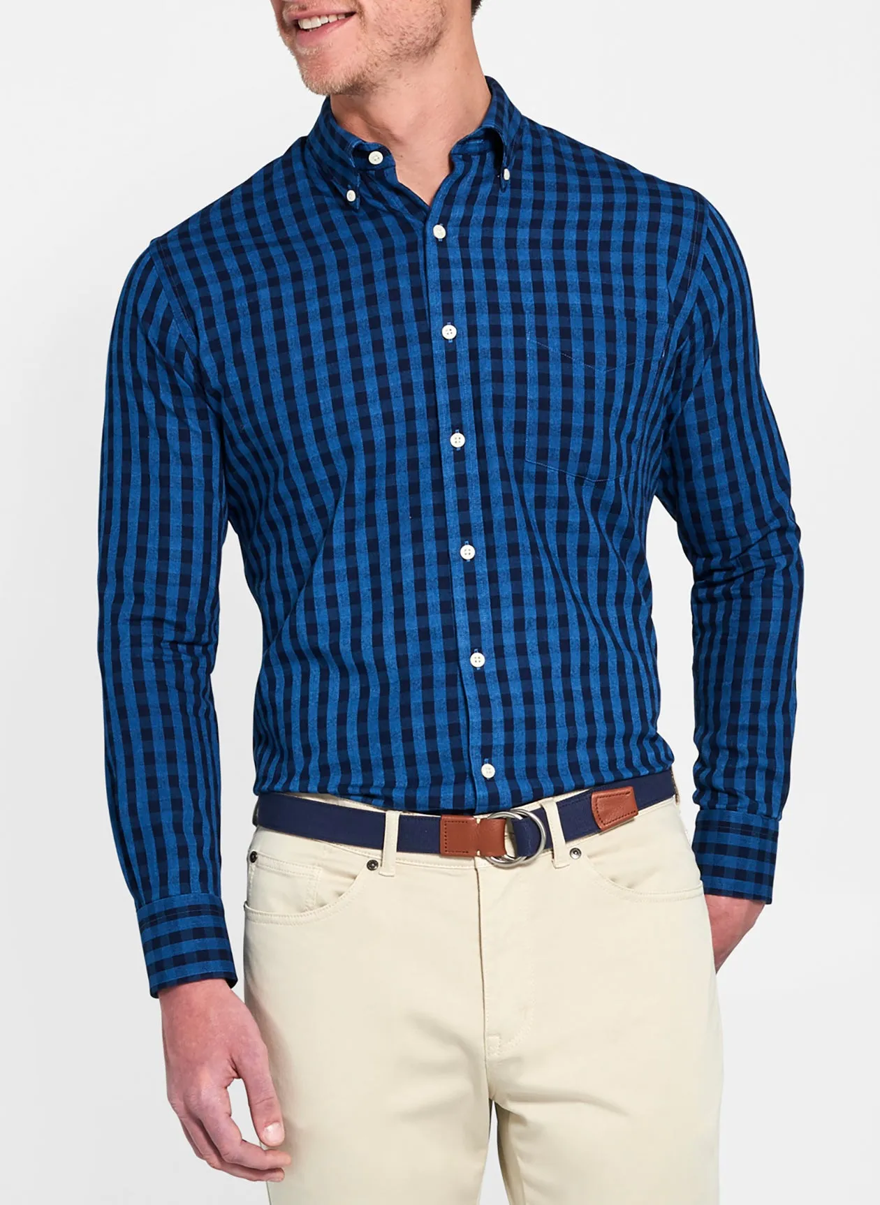 Peter Millar | Portage Gingham Sport Shirt