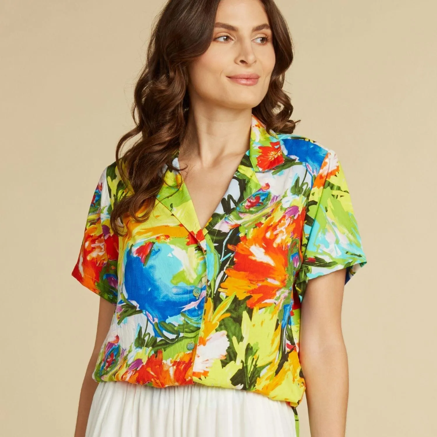 Print Top - Floral Breeze
