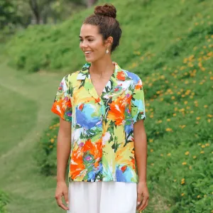 Print Top - Floral Breeze