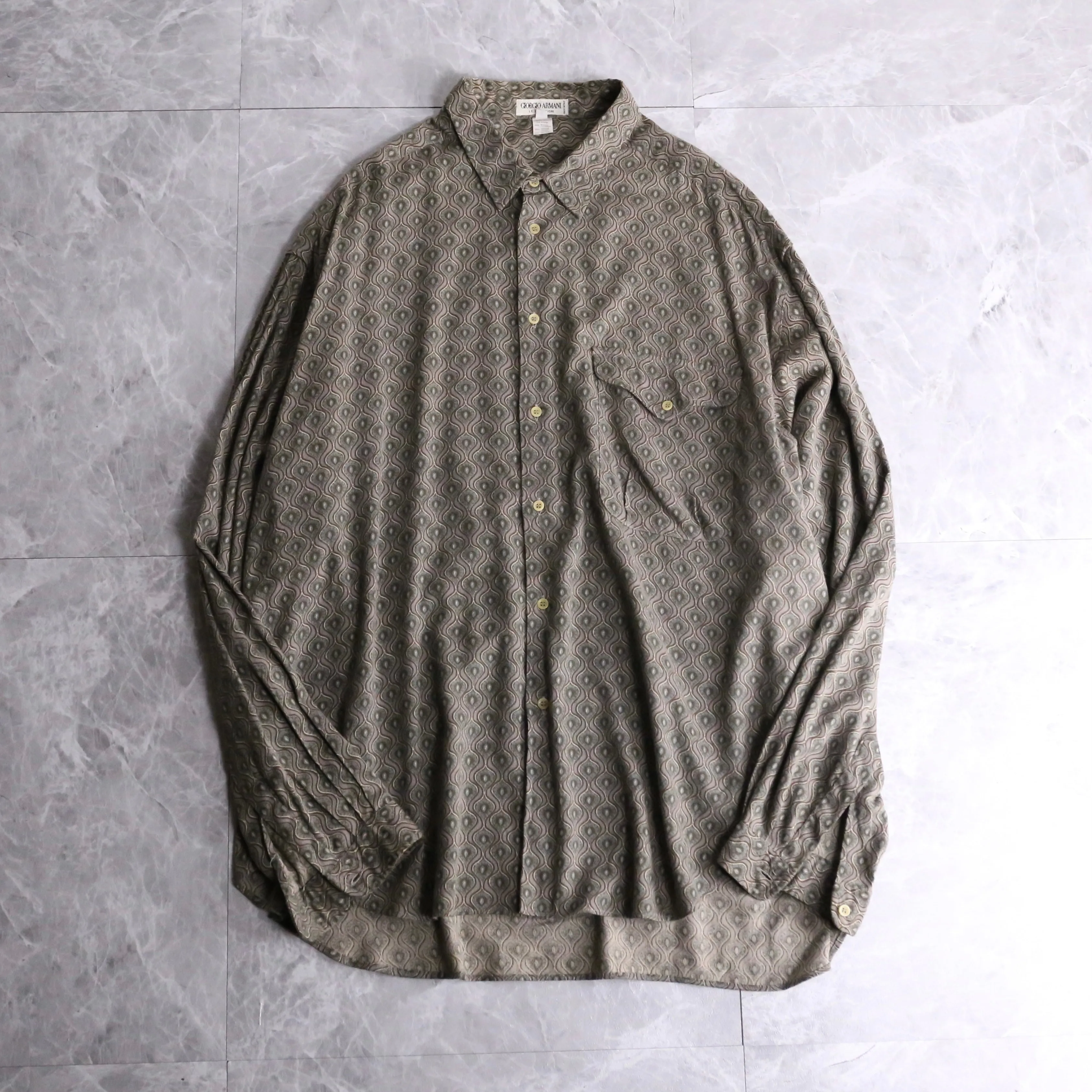""GIRGIO ARMANI"patterned shirt