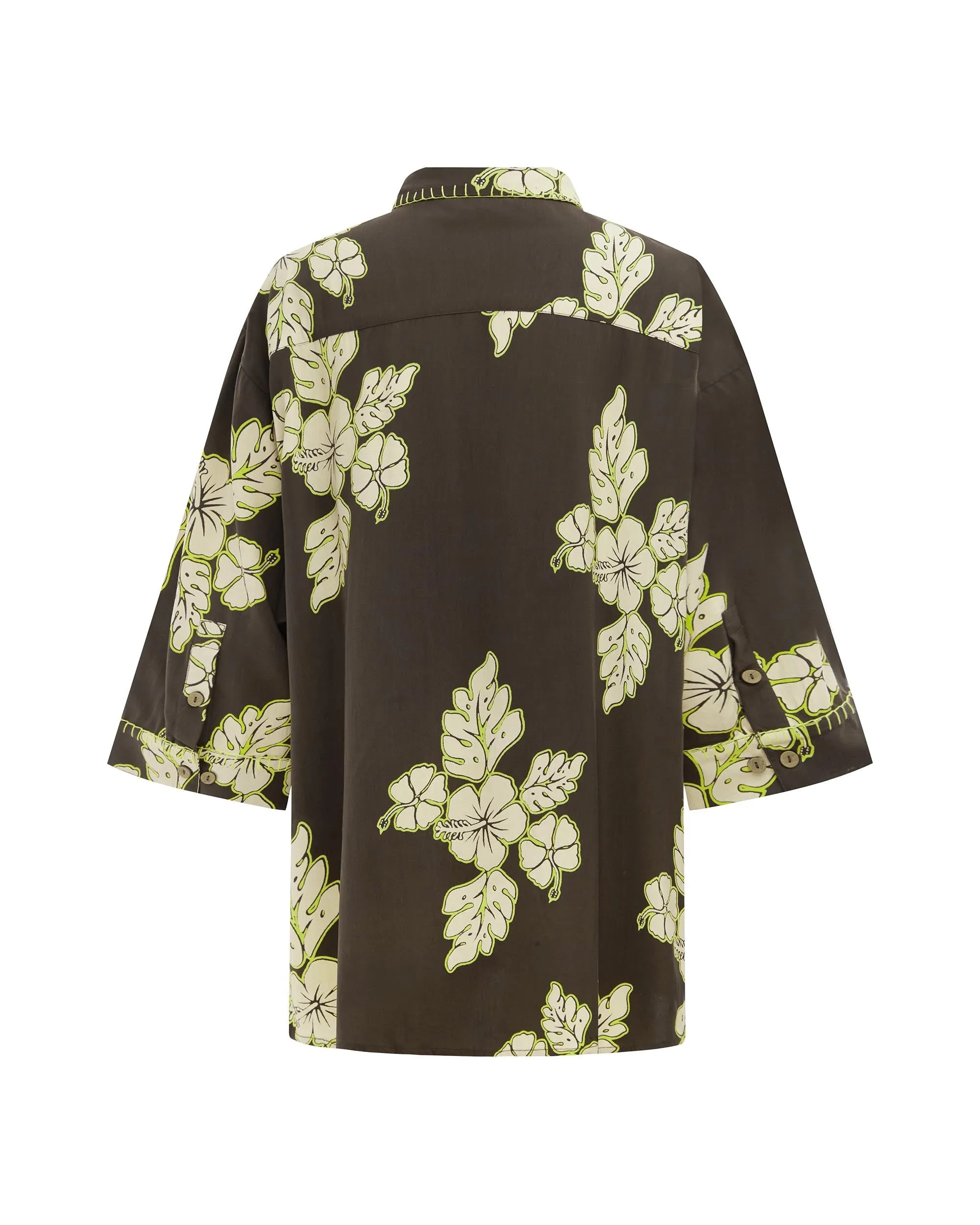 The Vacay Shirt - Hibiscus