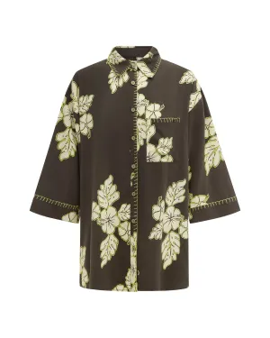 The Vacay Shirt - Hibiscus