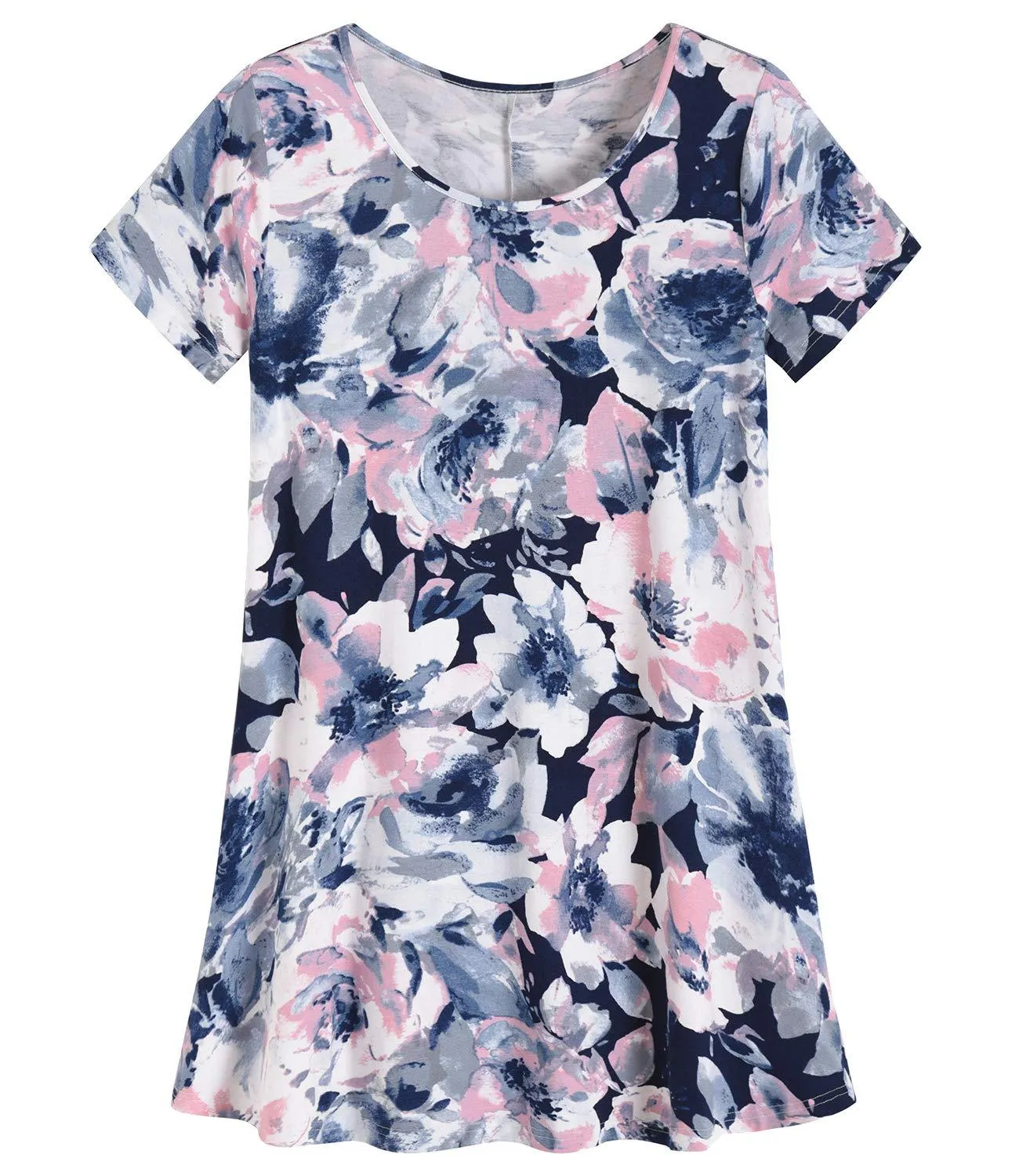 Women's Tunic Shirt Swing Tunic Top